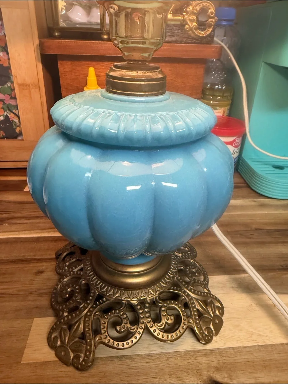 Source Unknown elegant blue